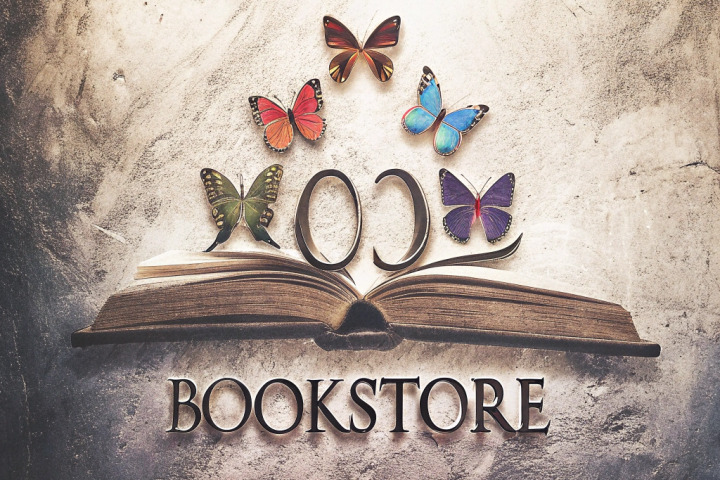 логотипа для книжного магазина, подчеркивающий уникальность.