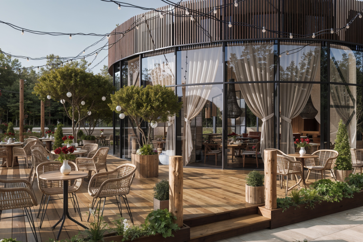 Ресторан "Культура", парк Покровское-Стрешнево