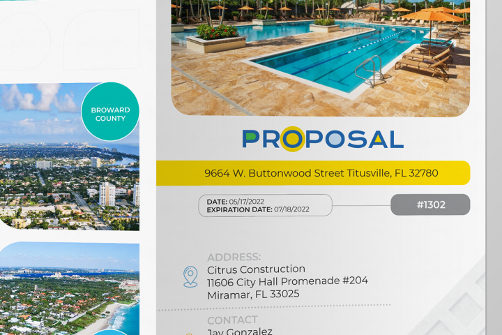 Perfect Pavers | брошюра A3 пополам