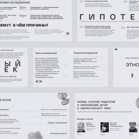 Презентация статьи социологического исследования.