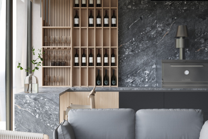 Веранда в коттедже. Александровская Слобода.