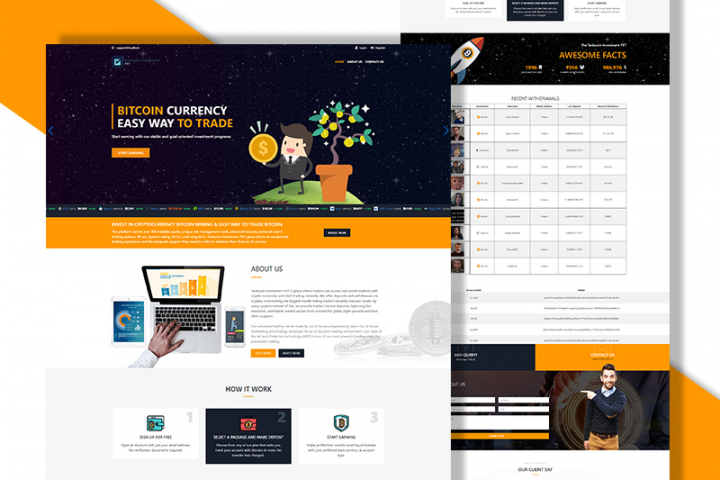 Разработка сайта согласно предоставленному макету