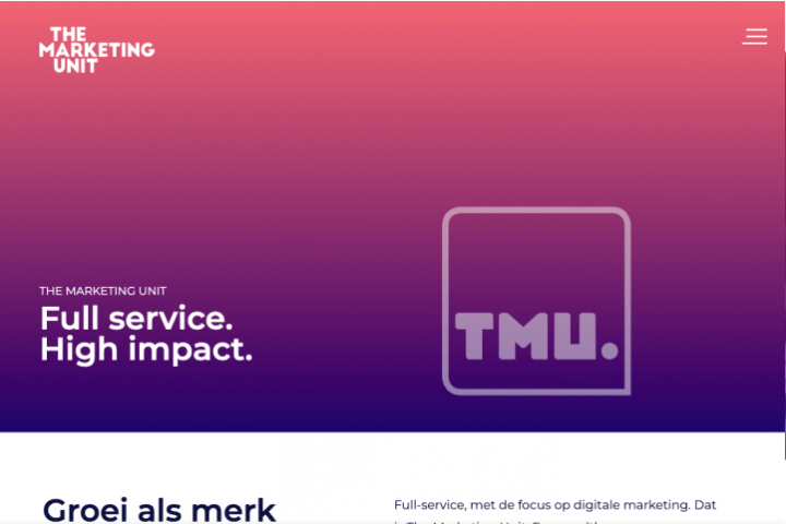 Сайт австралийской маркетинговой компании