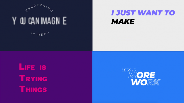 Анимация текста