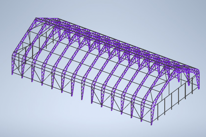 Проект крытой хоккейной площадки