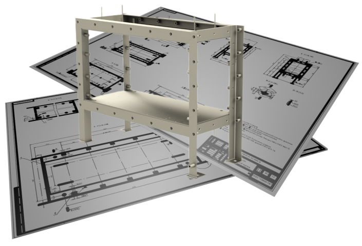 3D модель по чертежам