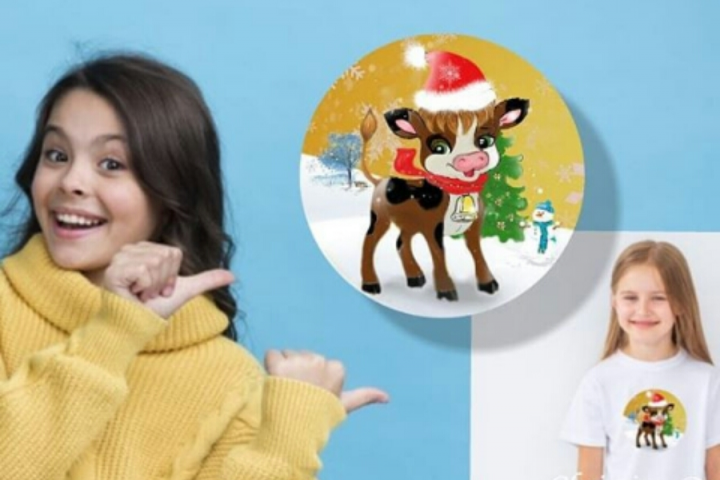 Принты для печати на одежде, детские иллюстрации, дизайн