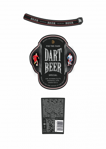 Dart Beer этикет стекло 0,5л