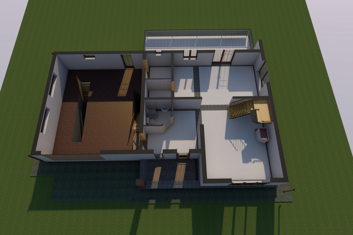 Проект жилого дома в Подмосковье