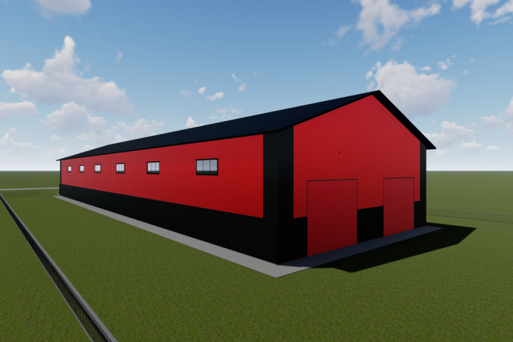 Проект ангара в пгт.Пытьях