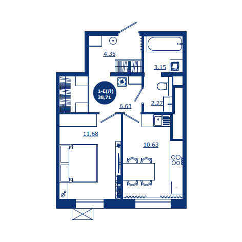 Строительство жилых домов и нежилых зданий и сооружений.