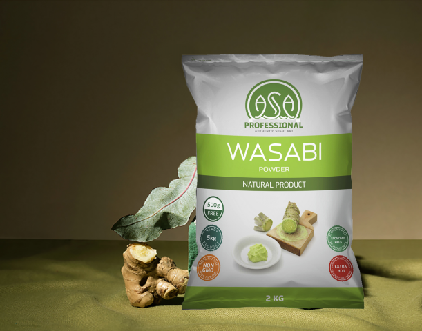 Дизайн упаковки васаби ASA