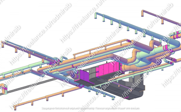 Система вентиляции спортивного комплекса