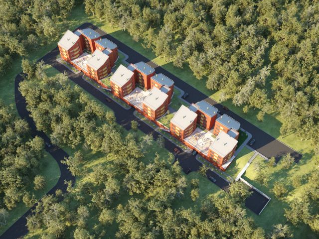 Визуализация поселка