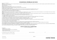 Условия продажи - перевод на франц-й