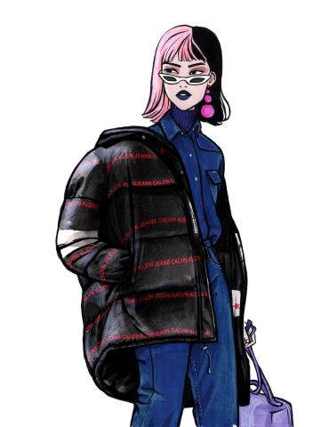 Корейская девушка