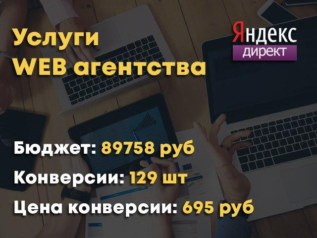 Веб студия - Яндекс Директ
