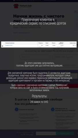 Банкротство - инстаграм