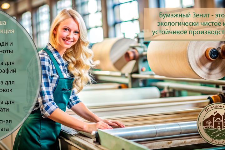 Баннер для компании "Бумажный Зенит"