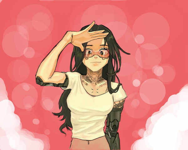 Девочка киборг