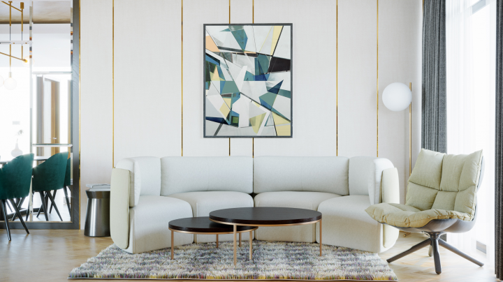 Визуализация мебели в интерьере