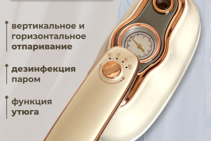 Инфографика на отпариватель