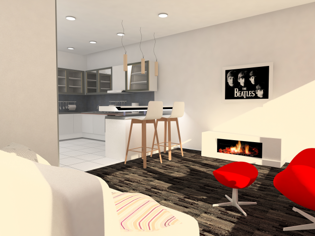 Кухня-гостиная