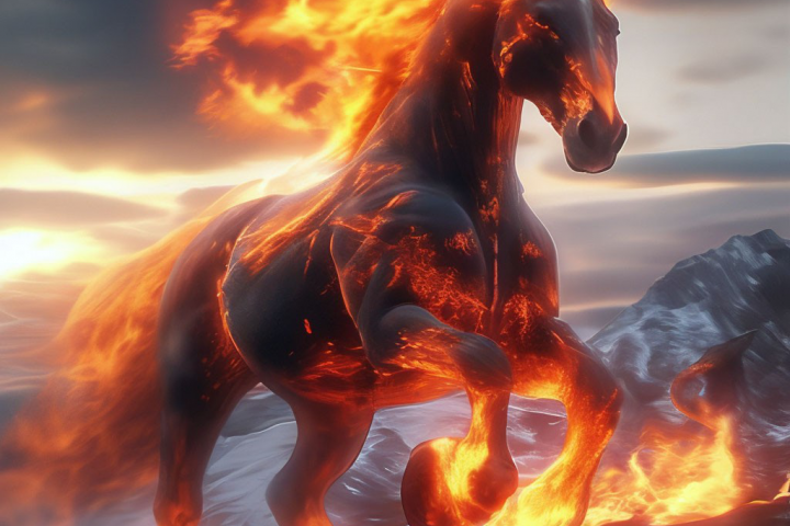огненная лошадь