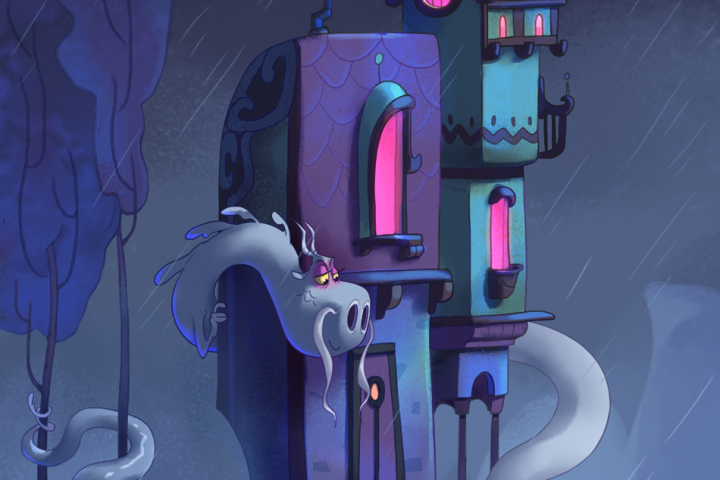 Дом с драконом