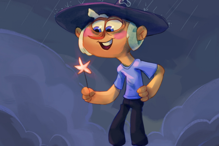 Волшебник в шляпе