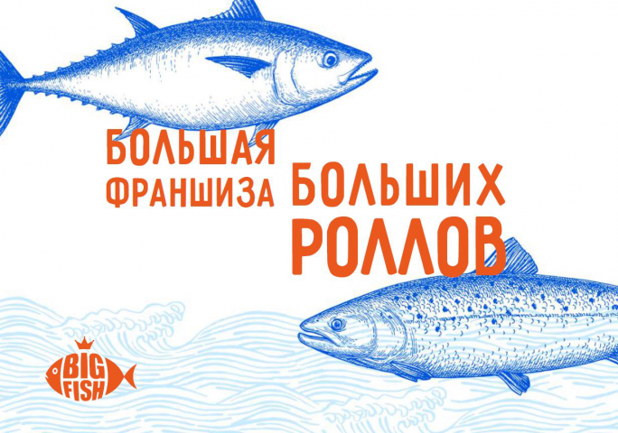 Франшиза сети доставки суши BIG FISH