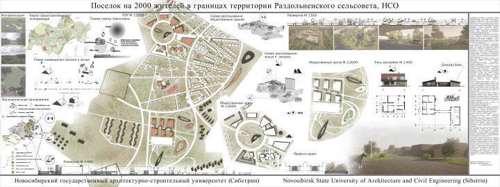 Концепция развития поселка на 2000 жителей