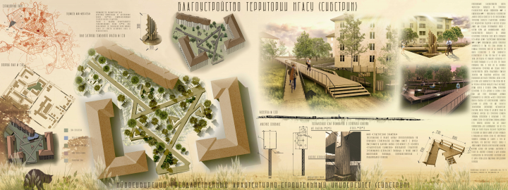 Благоустройство университета