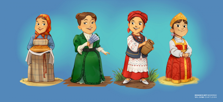 Семейное древо. Девчата