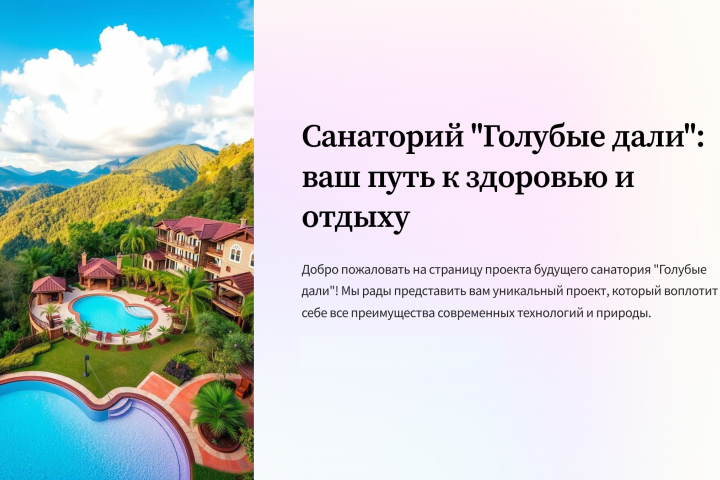 Голубые дали