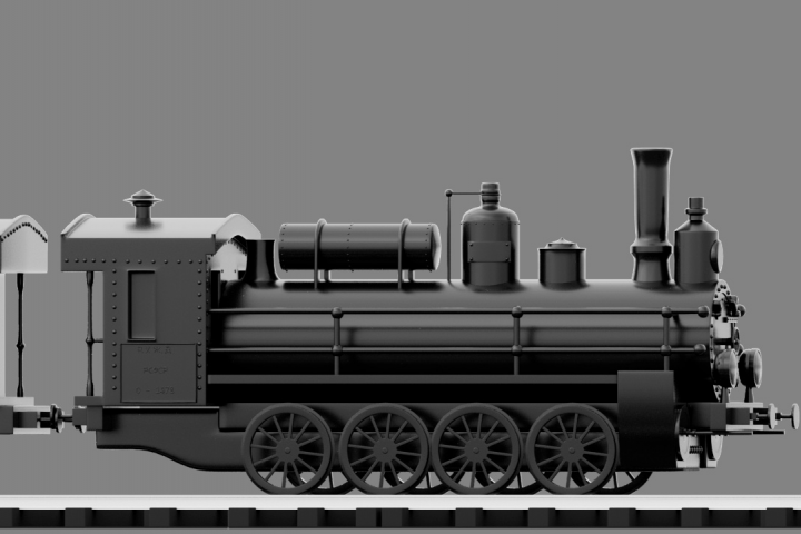 Модель поезд 1920 гг