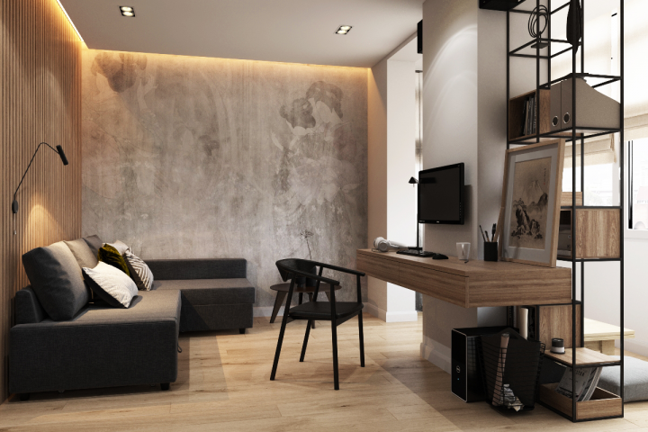 Спальня в японском стиле