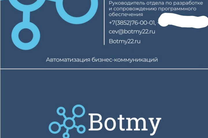 Botmy Визитка