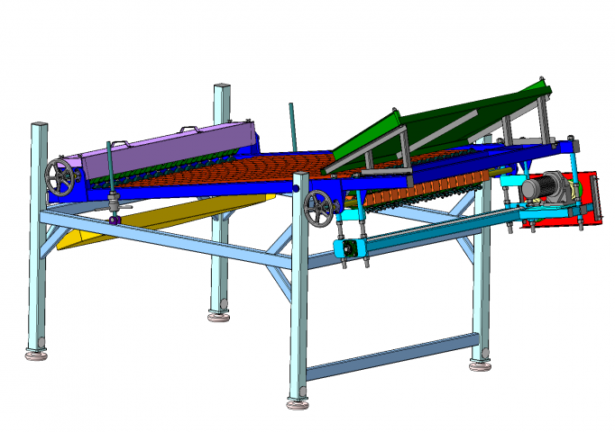 Машина для сортировки рыбы