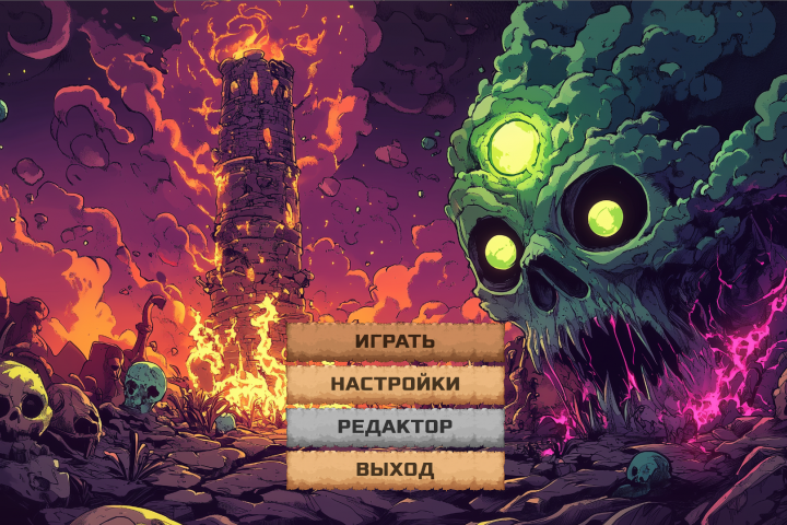 Wizard Puff – 2D Аркадный Экшен на Godot