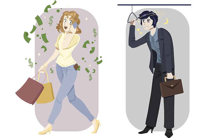 Шопоголиг и трудоголик