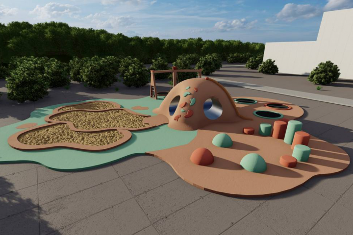 детская игровая площадка