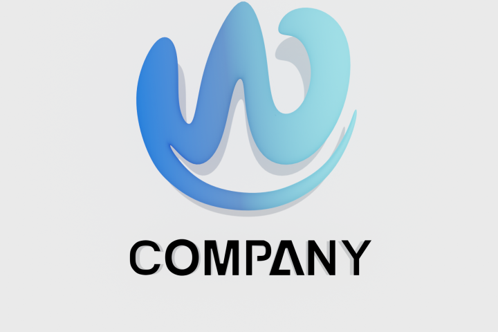 отрисовка логотип в 3д