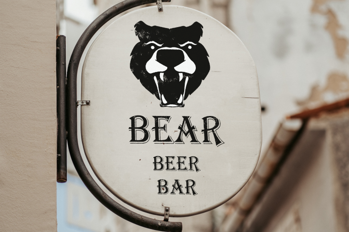 логотип для бара