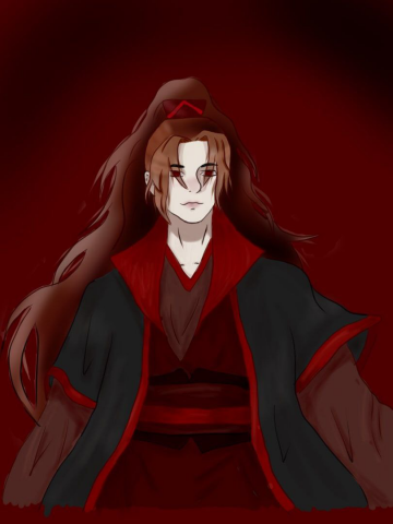 2D Персонаж Вэй Усянь "Магистр дьявольского культа "