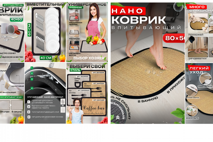 Карточки товаров