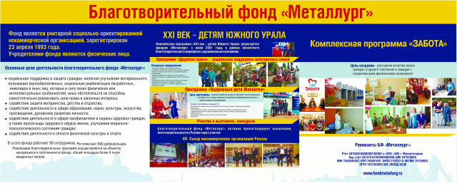Баннер фонда для Съезда НКО