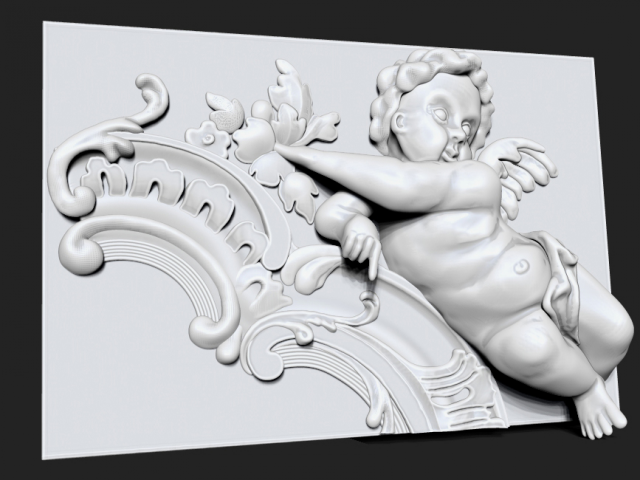 Барельеф (Ангел)