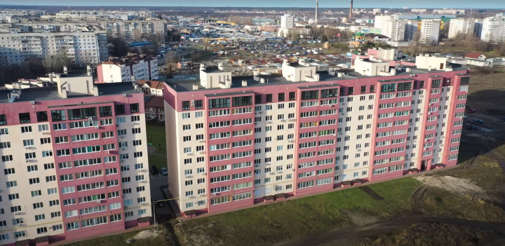 Обзор коттеджного поселка с коптера