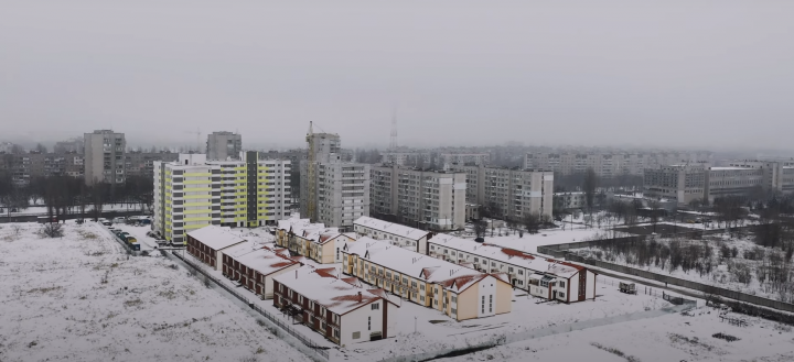 Обзор коттеджного поселка с коптера